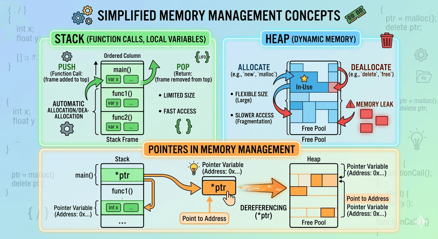 Memory Management Explained with Examples